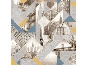 Vliesová kolážová tapeta na zeď - New York - M51002, Loft, Ugépa