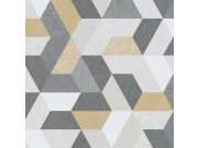 Vliesová geometrická omyvatelná tapeta - M50999D, Loft, Ugépa