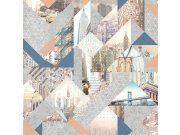 Vliesová kolážová tapeta na zeď - New York - M51005, Loft, Ugépa