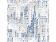 Tapety Yara Tapety dle materiálu Vliesové tapety - Vliesová grafická tapeta s metalickými prvky - Město - M46300, Loft, Ugépa Vliesová grafická tapeta s metalickými prvky - Město - M46300, Loft, Ugépa