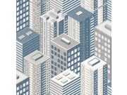 Vliesová tapeta na zeď - motiv města, mrakodrapů - M50701, Loft, Ugépa