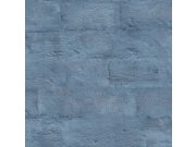 Tapety Yara Tapety dle materiálu Vliesové tapety - Vliesová modrá omyvatelná tapeta na zeď cihly, cihlová zeď - M53001, Loft, Ugépa Vliesová modrá omyvatelná tapeta na zeď cihly, cihlová zeď - M53001, Loft, Ugépa