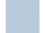 Vliesová světle modrá tapeta s kotvičkami - A82801, My Kingdom, Ugépa