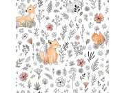 Vliesová dětská tapeta - květiny, rostliny, zvířátka - M51805, My Kingdom, Ugépa