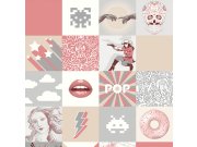 Vliesová kolážová tapeta pro teenagery - M53203, My Kingdom, Ugépa