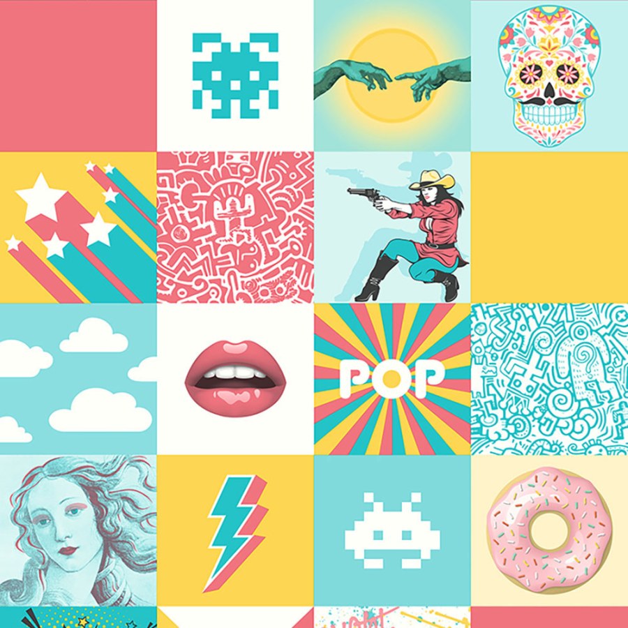 Vliesová kolážová tapeta pro teenagery - M53210, My Kingdom, Ugépa - Vliesové tapety