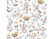 Vliesová květinová tapeta s motýly - M58105, My Kingdom, Ugépa