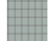 Vliesová tapeta na zed imitace látky, šedomodré káro 347622, Natural Fabrics, Origin