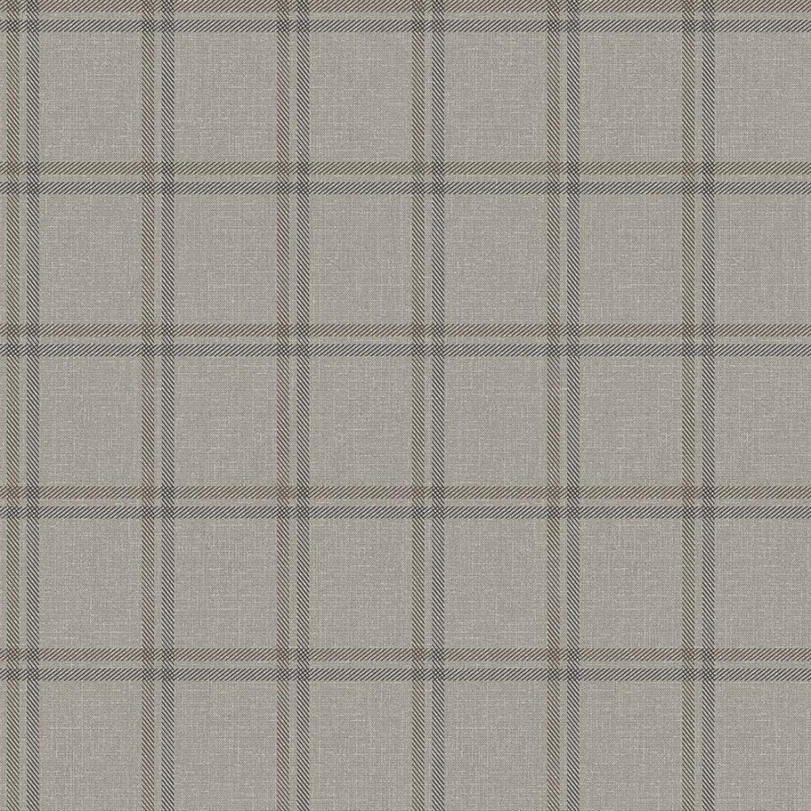 Vliesová tapeta na zed imitace hnědé látky, anglické káro 347624, Natural Fabrics, Origin - Tapety na zeď