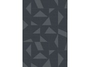 Vliesová šedá geometrická obrazová tapeta - 357232, 200 x 300 cm, Natural Fabrics, Origin