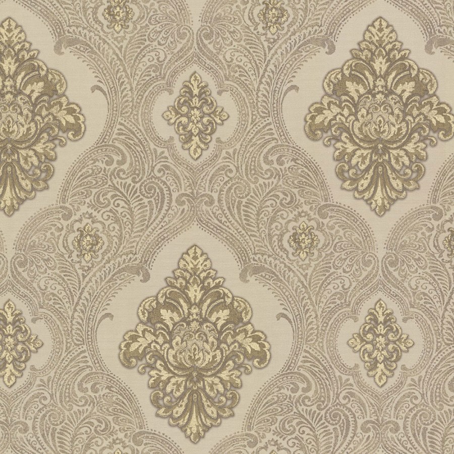 Zlatá luxusní vliesová tapeta na zeď 83402, Mirabilia, Emiliana Parati - Tapety na zeď