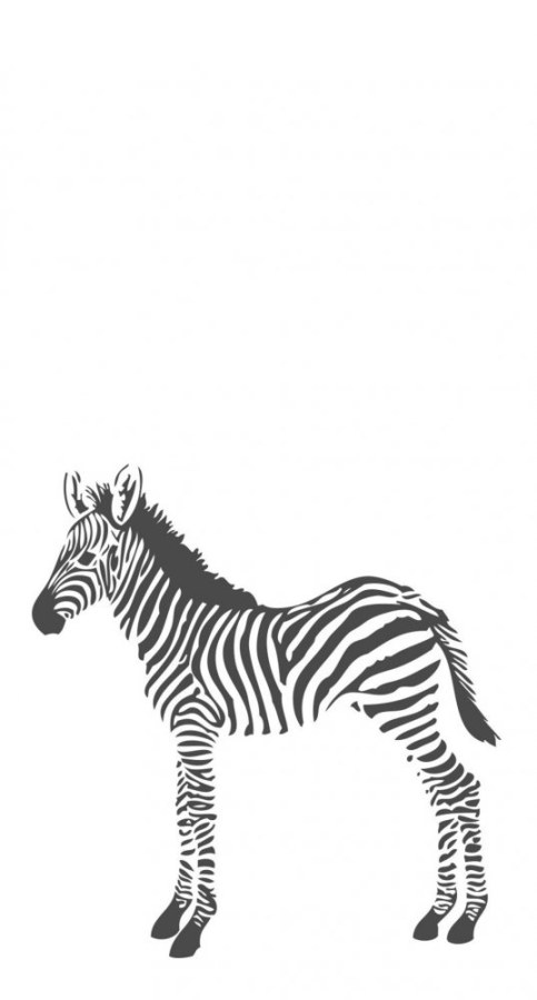 Vliesová obrazová tapeta - zebra 357217, 150x279cm, Precious, Origin - Tapety na zeď