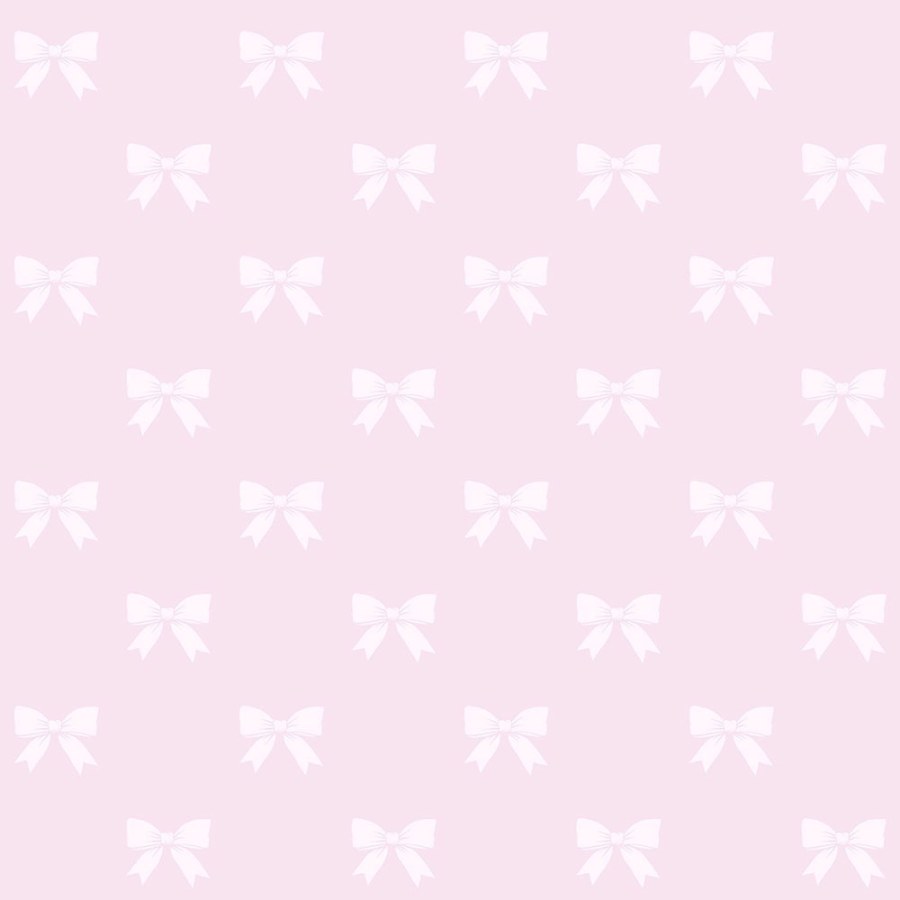 Růžová vliesová tapeta pro holky - mašličky 346844, Precious, Origin - Tapety na zeď