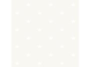 Metalická dětská vliesová tapeta s korunkami - 347703, Precious, Origin