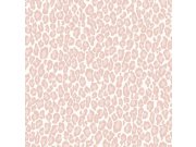 Vliesová růžová tapeta - imitace leopardí kůže 139150, Paradise, Esta Home