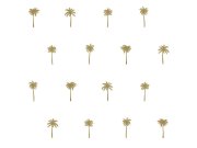 Vliesová tapeta bílá se zlatými palmami 139158, Paradise, Esta Home
