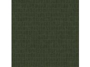 Vliesová zelená tapeta na zeď- imitace kůže 139187, Paradise, Esta Home