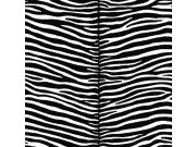 Vliesová černobílá tapeta - imitace kůže zebry 136807, Paradise, Esta Home