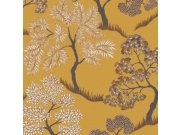 Tapety Yara Tapety dle materiálu Vliesové tapety - Okrová vliesová tapeta na zeď, stromy, 121800, Solace, Superfresco Easy Okrová vliesová tapeta na zeď, stromy, 121800, Solace, Superfresco Easy