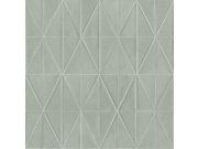 Geometrická vliesová tapeta na zeď šedá, origami 148708, Blush, Esta Home