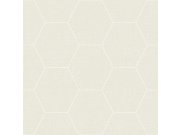 Tapety Yara Esta Home - Geometrická vliesová tapeta na zeď, hexagony 148749, Blush, Esta Home Geometrická vliesová tapeta na zeď, hexagony 148749, Blush, Esta Home
