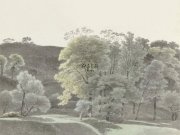 Tapety Yara Tapety na zeď - Vliesová obrazová tapeta Kresba krajiny, stormy 158892, 372 x 279 cm, Blush, Esta Home Vliesová obrazová tapeta Kresba krajiny, stormy 158892, 372 x 279 cm, Blush, Esta Home