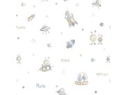 Papírová dětská tapeta na zeď Vesmír 3355-3, Oh lala, ICH Wallcoverings