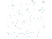 Tapety Yara Tapety dle materiálu Papírové tapety - Bílo-modrá papírová tapeta na zeď Souhvězdí 3362-1, Oh lala, ICH Wallcoverings Bílo-modrá papírová tapeta na zeď Souhvězdí 3362-1, Oh lala, ICH Wallcoverings