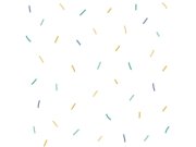 Papírová tapeta s barevnými čárkami 453-1, Pippo, ICH Wallcoverings