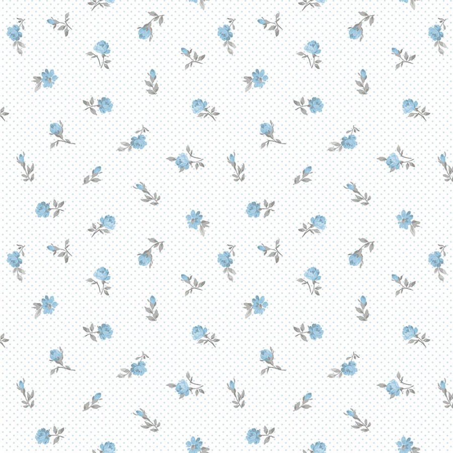 Romantická papírová květinová tapeta 455-1, Pippo, ICH Wallcoverings - Papírové tapety