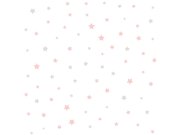 Papírová tapeta na zeď, hvězdičky 457-2, Pippo, ICH Wallcoverings