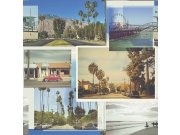 Kolážová vliesová tapeta na zeď, California GV24228, Good Vibes, Decoprint