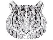 Předklížená vliesová tapeta na zeď, dekorace Tygr, PLC054, Platinum Shapes, Decoprint