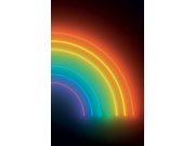 Obrazová vliesová tapeta na zeď, Neonová duha GVD24303, 180 x 280 cm, Good Vibes, Decoprint