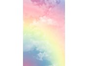 Obrazová vliesová tapeta na zeď, Duhová oblaka GVD24306, 180 x 280 cm, Good Vibes, Decoprint