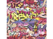 Vliesová tapeta pro teenagery Graffity GV24241, Good Vibes, Decoprint