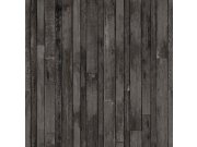 Tmavě hnědá vliesová tapeta na zeď dřevo, palubky 138815, Regatta Crew, Esta