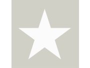 Vliesová tapeta šedá s bílými hvězdami 138947, Regatta Crew, Esta Home