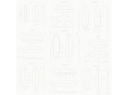 Přírodní vliesová tapeta s nákresy surfů 128869, Regatta Crew, Esta