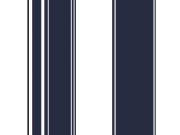 Modrobílá vliesová tapeta pruhy 136417, Regatta Crew, Esta Home
