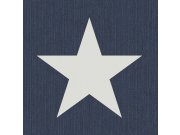 Tapety Yara Esta Home - Modrá vliesová tapeta s hvězdami 138978, Regatta Crew, Esta Home Modrá vliesová tapeta s hvězdami 138978, Regatta Crew, Esta Home