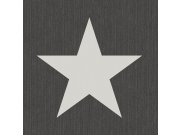 Vliesová tapeta černá s hvězdami 138979, Regatta Crew, Esta Home