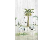 Vliesová obrazová tapeta Tropický les, Palmy A39401, 159 x 280 cm, One roll, Murals, Grandeco