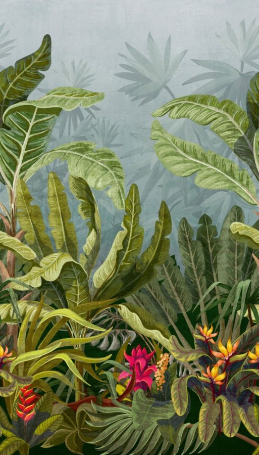 Vliesová obrazová tapeta Džungle A50701, 159 x 280 cm, One roll, one motif, Grandeco