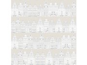 Tapety Yara Tapety dle materiálu Vliesové tapety - Vliesová tapeta na zeď Historické domečky 138909, Little Bandits, Esta Vliesová tapeta na zeď Historické domečky 138909, Little Bandits, Esta