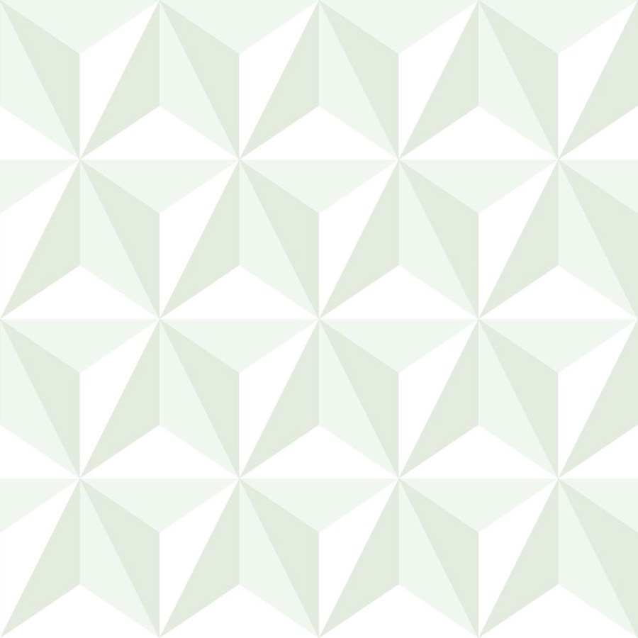 Tapety Yara - Tapety dle materiálu - Vliesové tapety - Zeleno-bílá vliesová tapeta na zeď, 3D hvězdicový vzor 138913, Little Bandits, Esta Zeleno-bílá vliesová tapeta na zeď, 3D hvězdicový vzor 138913, Little Bandits, Esta - Vliesové tapety