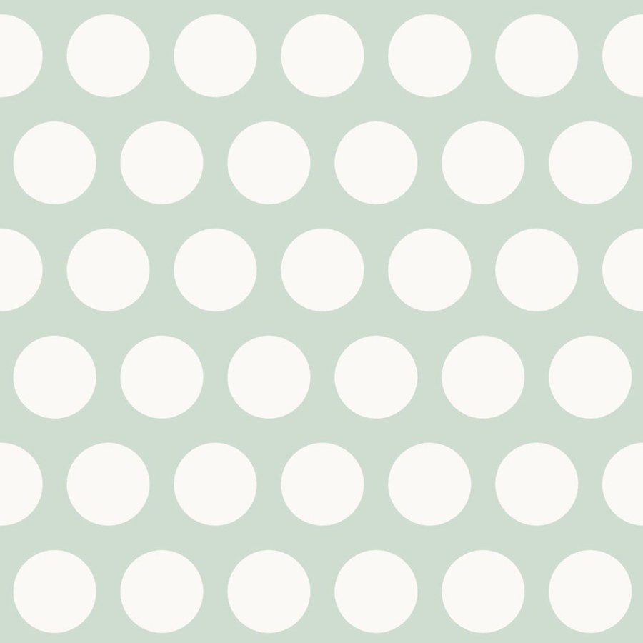 Vliesová tapeta na zeď zelená s bílými puntíky 128711, Little Bandits, Esta - Vliesové tapety