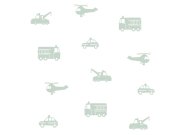 Vliesová tapeta pro kluky Auta, vrtulníky 128856, Little Bandits, Esta