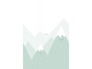 Vliesová dětská tapeta Hory 158839, 1,86 x 2,79 m, Little Bandits, Esta