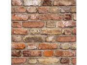 Vliesová tapeta za zeď Cihly, cihlová zeď WL2202, Wanderlust, Grandeco